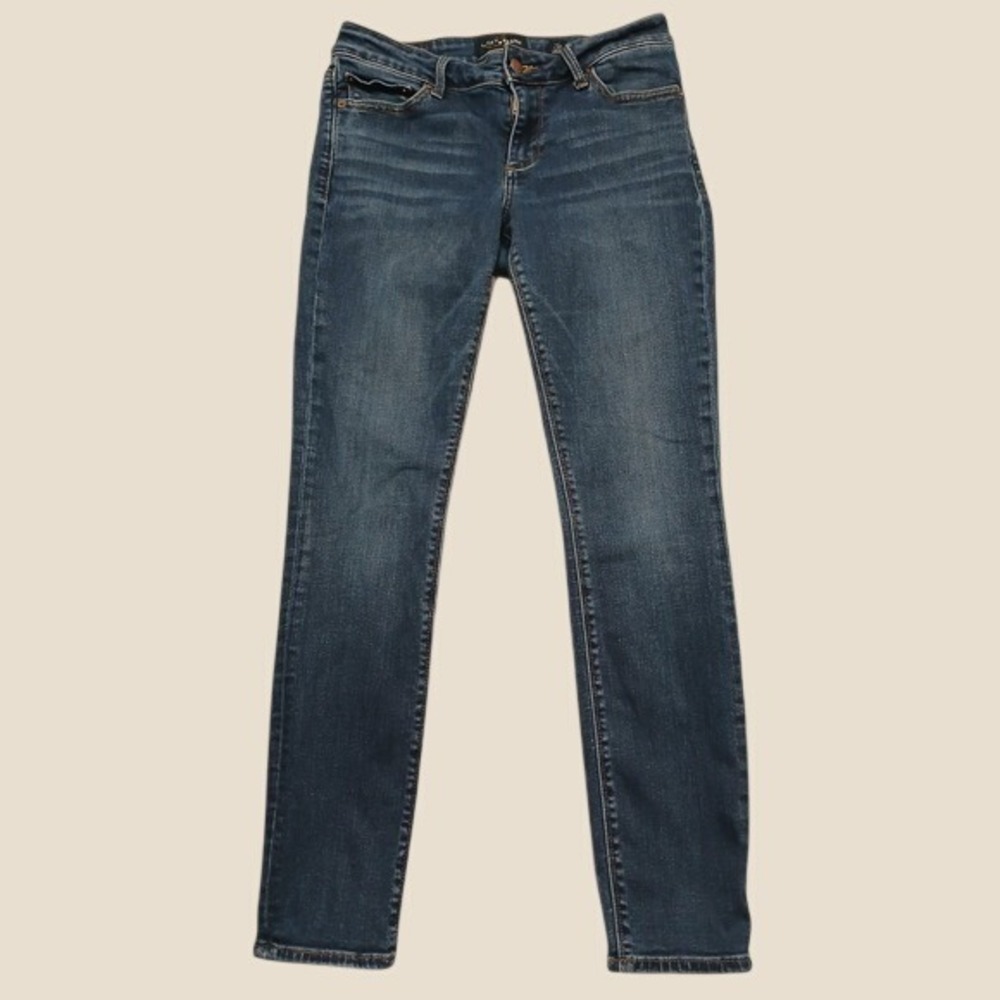 Lucky Brand Lolita Skinny Jeans Medium Wash Blue Denim Size 27/4